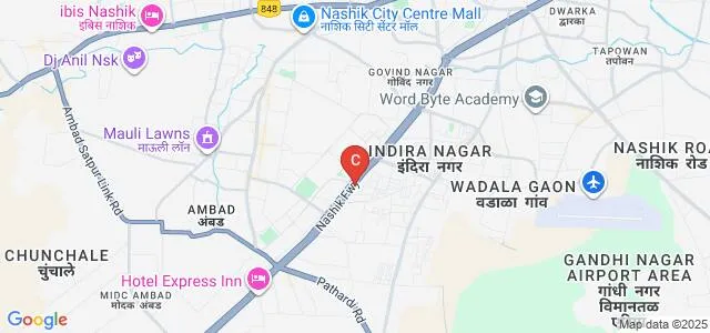 Ashoka Business School, Nashik Map