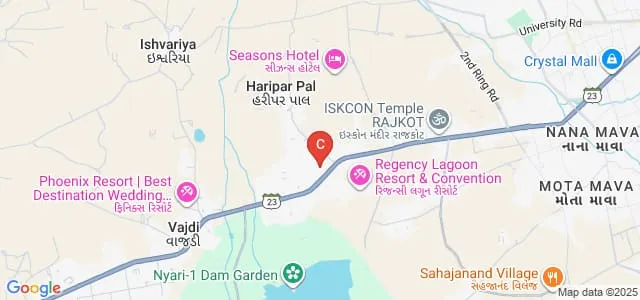 Indubhai Parekh School of Architecture, Rajkot Map