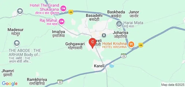 Mahatma Gandhi Post Graduate College, Narsinghpur Map