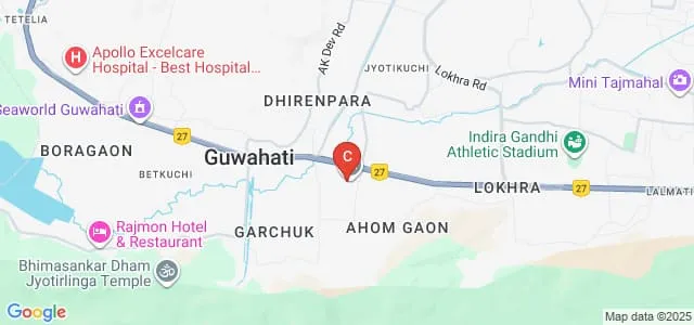 Royal School of Architecture, Guwahati Map