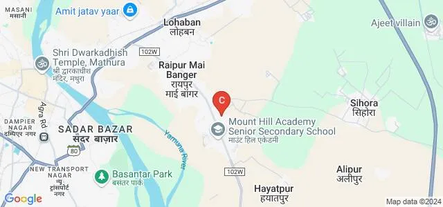 Shivam Institute of Science and Technology, Mathura Map