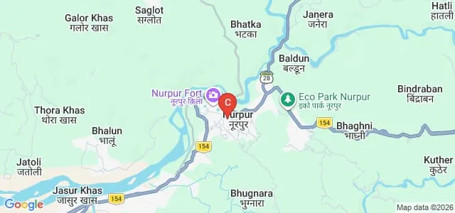 Tara College of Education, Kangra Map