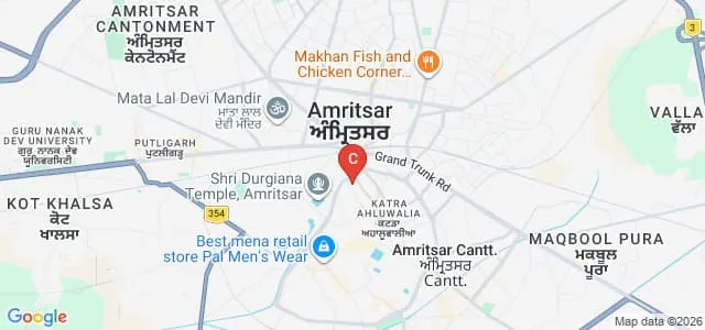 DAV College, Amritsar Map