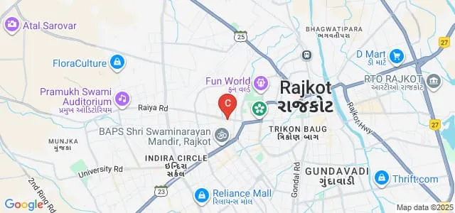 Shree HN Shukla College of Legal Studies, Rajkot Map