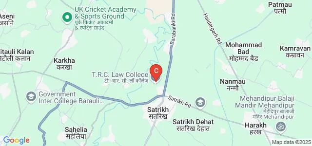 TRC Mahavidyalaya, Barabanki Map