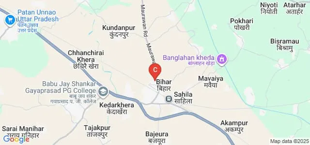 MG College of Science, Arts and Culture, Unnao Map