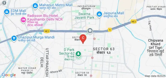 Symbiosis Centre for Management Studies, Noida Map