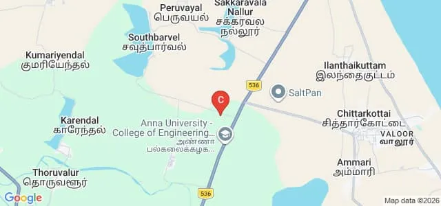 Syed Ammal Arts and Science College, Ramanathapuram Map