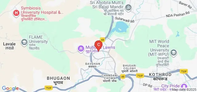 Suryadatta College of Physiotherapy, Pune Map