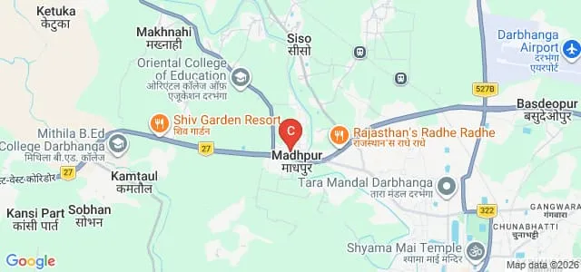 Darbhanga College of Engineering, Darbhanga Map