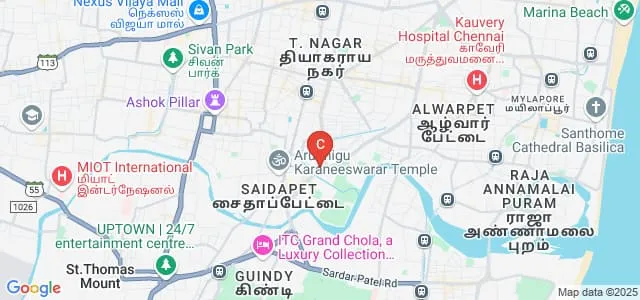 Chennais Amirta International Institute of Hotel Management, Chennai Map