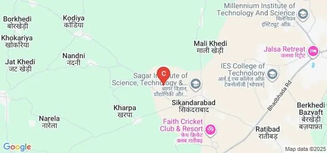 IASSCOM Fortune Institute of Technology, Bhopal Map