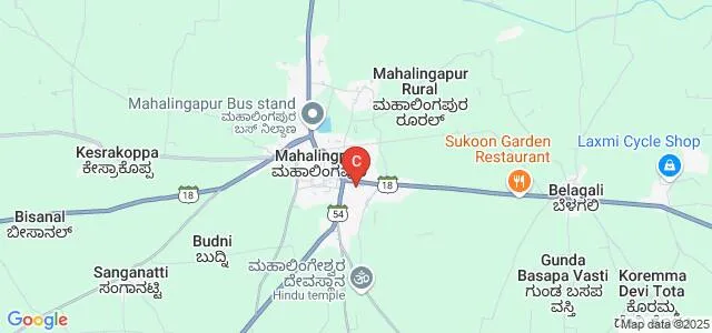 SCP Arts and DDS Commerce College, Bagalkot Map