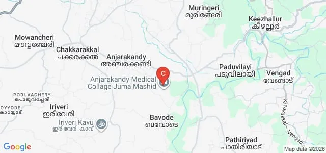 Malabar Institute of Technology, Kannur Map