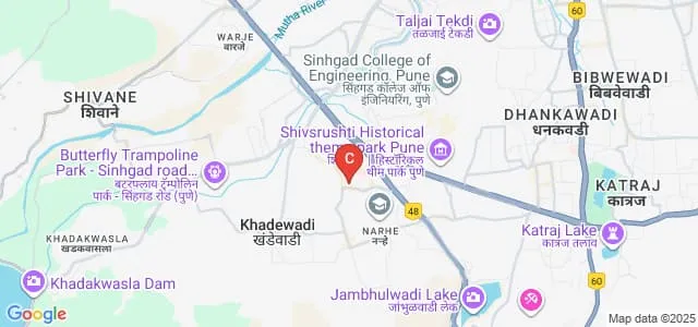 Sinhgad College of Arts and Commerce, Pune Map