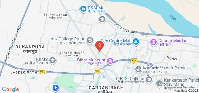 National B Ed College of Higher Education, Patna Map