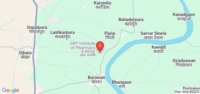 GRY Institute of Pharmacy, Khargone Map