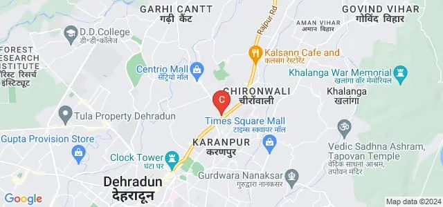 Chandigarh University Online Map