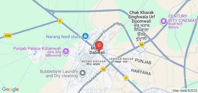 Government College, Mandi Dabwali Map