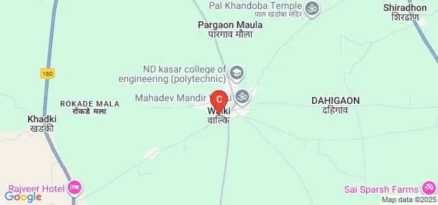 ND Kasar College of Pharmacy, Ahmednagar Map