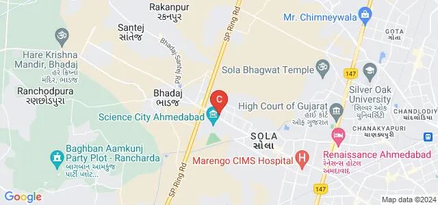 SAL Institute of Medical Sciences, Ahmedabad Map