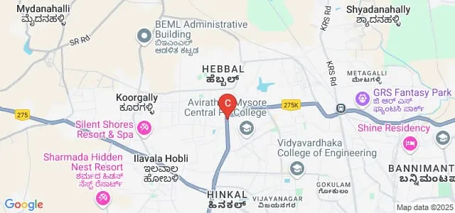 Seshadripuram Degree College, Mysuru Map