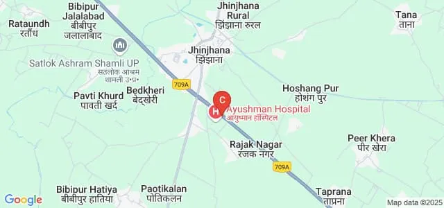Ajay Sangaal Institute of Medical Science and Research, Shamli Map