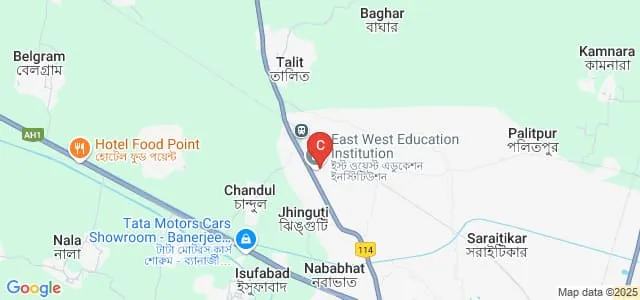 East West Institute of Medical Sciences and Research, Burdwan Map