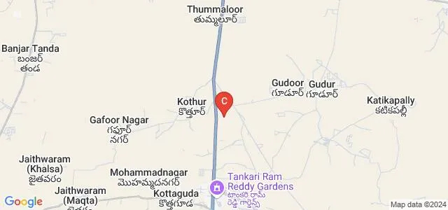 NRI Institute of Technology, Kothur Map