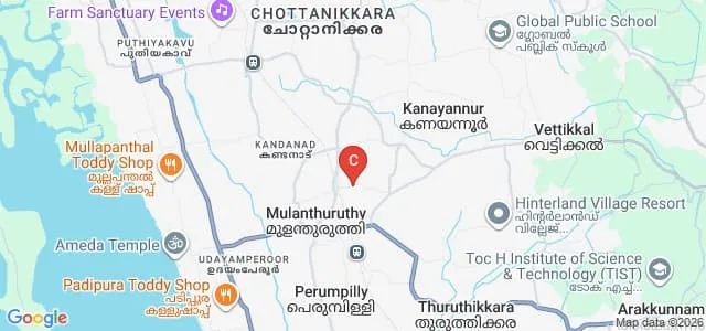 Nirmala Arts and Science College, Ernakulam Map
