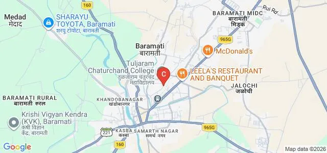 Anekant Education Society's College of Pharmacy, Baramati Map