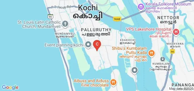 SI-MET College of Nursing, Palluruthy Map