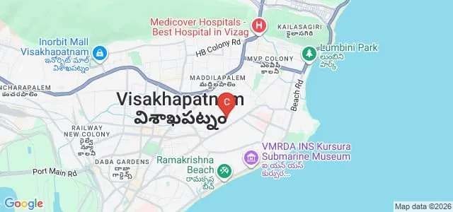 Andhra University College of Engineering, Visakhapatnam Map