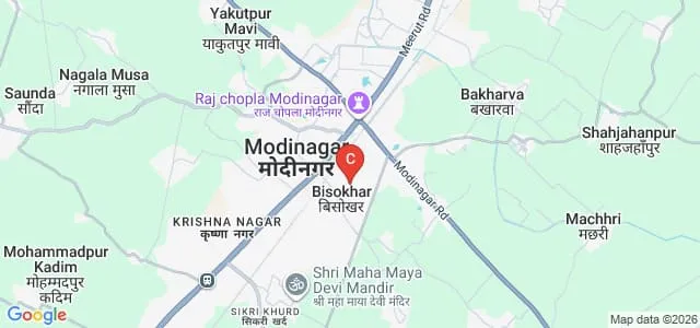 Dr KN Modi Girls Engineering College, Modinagar Map