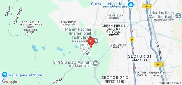 IRTE College of Traffic Management, Faridabad Map