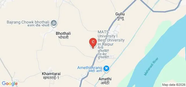 MATS Law School, Raipur Map