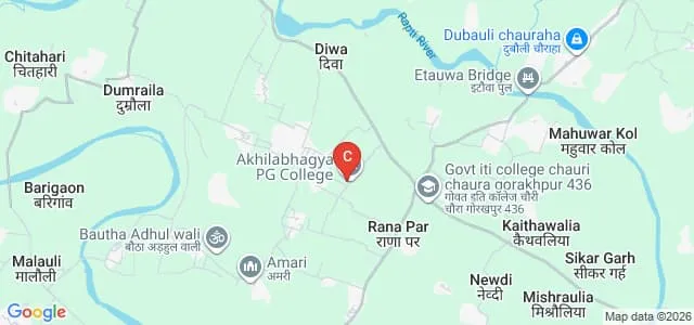 Akhilabhagya Mahavidyalay, Gorakhpur Map