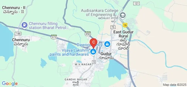 Duvvuru Ramanamma Womens Degree College, Gudur Map