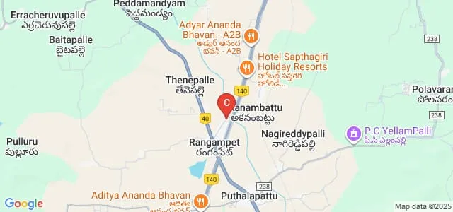Vemu College of Pharmacy and Health Sciences, Chittoor Map