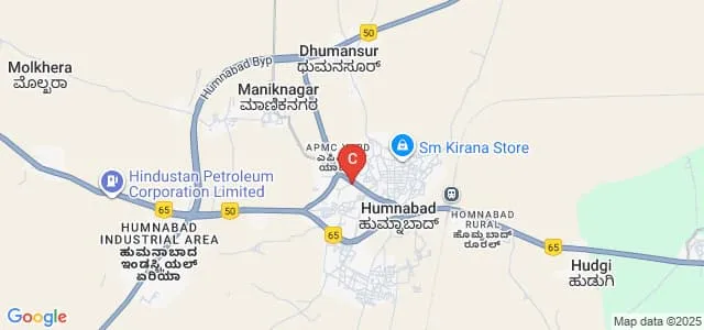 HKDET's Dental College Hospital and Research Institute, Humnabad Map