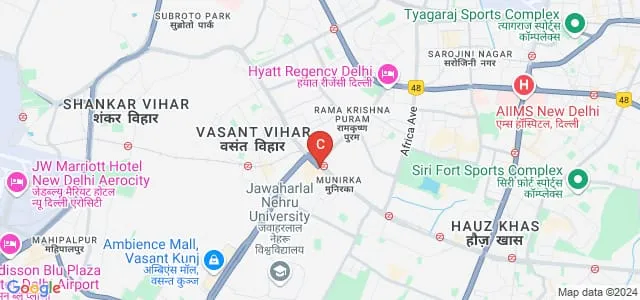 Tatyam School of Design, Delhi Map