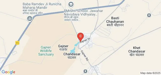 Shri Balaji College, Sadhasar Map