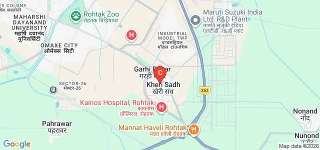SR College of Education, Rohtak Map