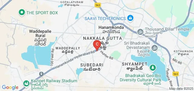 Kakatiya Mahila PG College, Hanamkonda Map
