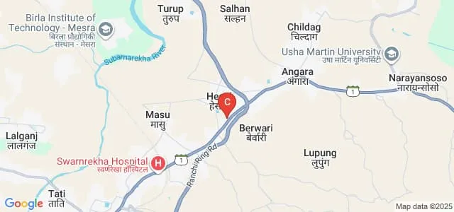 Rupsona Nursing College, Ranchi Map