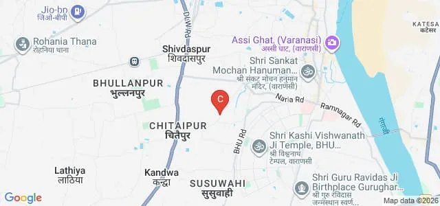 Dhirendra Mahila Post Graduate College, Varanasi Map