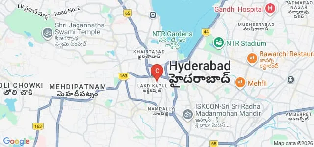 Tapasya College of Commerce and Management, Hyderabad Map