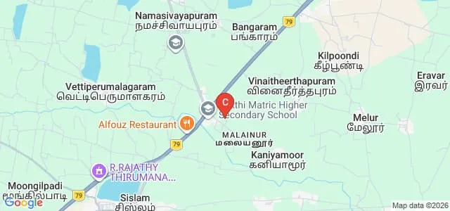 TSM College of Education, Kallakurichi Map