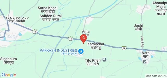 PDM Institute of Engineering and Technology, Jind Map