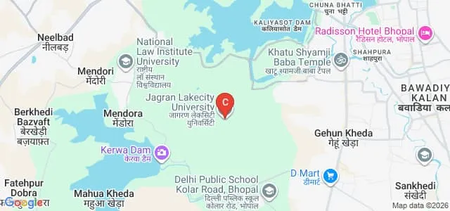 Jagran Wizcraft MIME School of Entertainment and Events, Bhopal Map